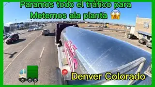 Entregando carga de aceite en shamrock foods ☘️ desde #california #trucking 