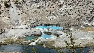 EXPLORING HOT CREEK, Geological Site, Mono County California, Part 2