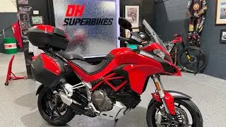 2016 66 DUCATI MULTISTRADA 1200 MOTORCYCLE 8600 Miles Luggage SAT NAV PX SWAP @dhsuperbikes 