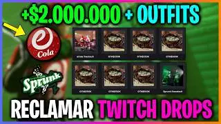 HOW TO CLAIM GTA Online Twitch Drops Guide Sprunk vs. eCola! How to LINK TWITCH with ROCKSTAR and...