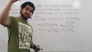 #JEE#Numericals on motion of charged particle in magnetic field.