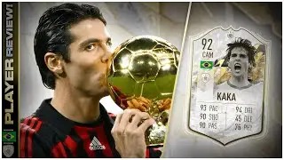 -5 PACE WHY EA SPORTS??!!! - PRIME ICON MOMENTS RICARDO KAKA PLAYER REVIEW - FIFA 22 ULTIMATE TEAM