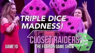 TRIPLE DICE MADNESS! - Closet Raiders - The Fashion Game Show
