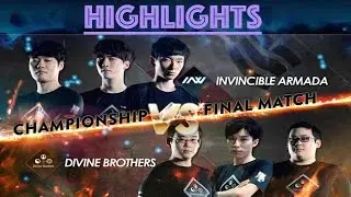 Vainglory World Invitationals: THE FINALS - I. ARMADA VS. DIVINE BROTHERS [1080P HD]