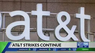 AT&T strike continues, Richmond home to the picket line