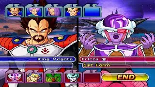 Dragon Ball Z Budokai Tenkaichi 3 Vegeta Family vs Villains