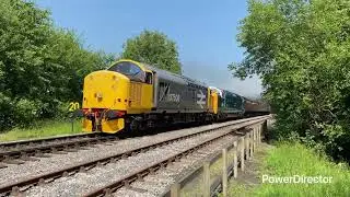 KWVR Diesel gala Day 1 plus x2 Swietelsky Class 20s 19/06/25