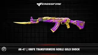 CF : AK-47 | Knife Transformers Noble Gold Shock (VIP)