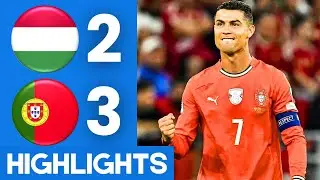 Hungary vs Portugal (2-3) Highlights | FIFA World Cup Qualifiers 2026