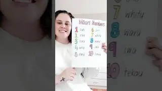 Learn the Maori Numbers - Maori Language Week 2021