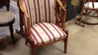 Antique furniture, Eastlake chair, Antique rocking chair, Antique barrel chair, and vintage chairs
