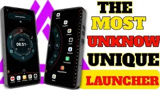 The Most Unique Android Launchers that Will Blow Your Mind |Alpha Launcher |Unique Android launcher