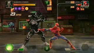 Summoned Symboid vs Spiderman (Symbiote Difficulty) Blood and Venom symbiomancer