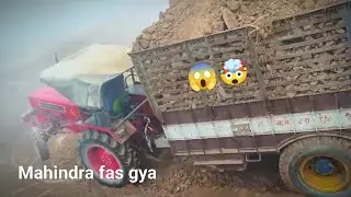 Tractor Recovery Video | Mahindra vs Jondeer Power Test