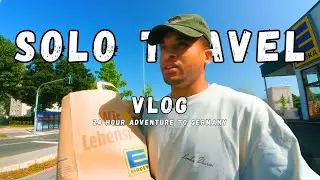 Solo Travel Vlog | 24-hrs in Germany, life reset + nature, etc.