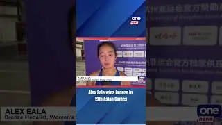 #AlexEala ends her first #Asiad campaign with a bronze