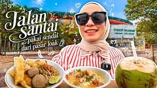 MENAKLUKKAN STADION PAKANSARI CIBINONG PAKAI SENDAL DARI PASAR LOAK | BERHASIL???KULINER DUA MANGKOK