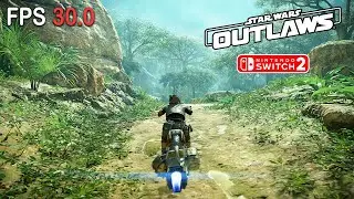 Star Wars Outlaws - Switch 2 Frame Rate Performance Gameplay