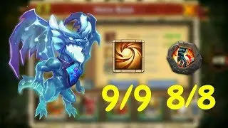 9/9 Sacred Light 8/8 Stone Skin Lavanica In Action l Castle Clash