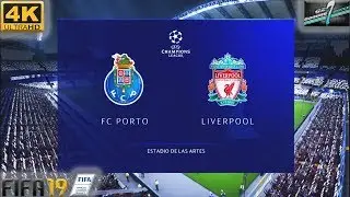 FC Porto Vs Liverpool UCL Quarter Final FIFA 19 || PC Gameplay Full HD 60FPS