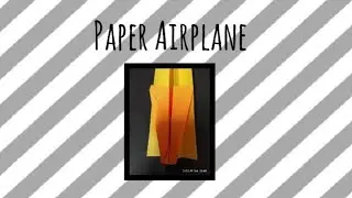 DIY PAPER PLANE|| TUTORIAL FOR PAPER AIRPLANE|| HOW TO MAKE PAPER AIRPLANE UNDER 5 MINUTES||