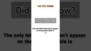 Periodic table facts - Chemistry Facts - Strange Facts - Weird Facts - Chemistry Weird facts - Short