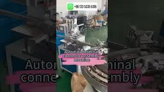 Automaic terminal connector assembly machine