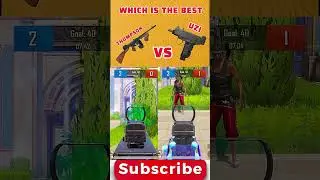 Thompson vs Uzi Comparison in Gildade Place In New Themed arena mode