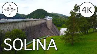 SOLINA, The Largest Dam in Poland [4🅺60 Virtual Walking Tour]