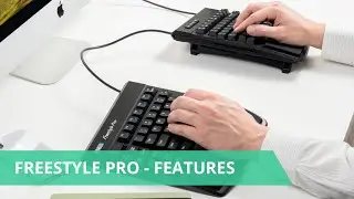 Kinesis Freestyle Pro Keyboard Features
