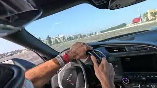 Corvette C7 autocross - 1st  recon (slow and sloppy) lap!!