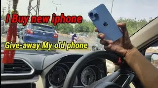 Today I buy new iphone and I Give-away My Old phone