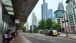[4K] Vauxhall | Embassy Gardens | London Walking Tour