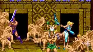 Golden Axe: Revenge of Death Adder 4 player Netplay game