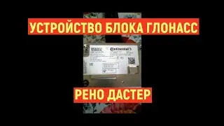 Устройство блока управления Глонасс Рено Дастер 2022 год