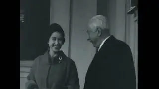 1 Royal  Queen Elizabeth Ii Hosts State Visit By German President Thodore Heuss   Flashbacks To Worl