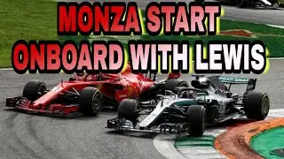 Monza 2018 start - Lewis Hamilton