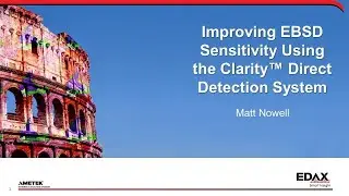 Improving EBSD Sensitivity Using the Clarity Direct Detection System