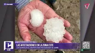 TORMENTAS EN MENDOZA: afectaciones en la zona este