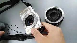 Adapter EF-M4/3 for Canon ef mount lens on Olympus or Panasonic m4/3 mount camera