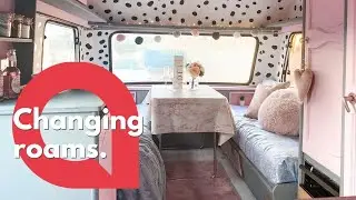 Savvy couple give &pound;800 caravan a glam makeover | SWNS