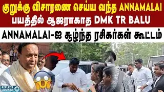 Annamalai குறுக்கு விசாரணை - பயத்தில் எஸ்கேப் ஆன  DMK TR Balu | BJP | Annamalai | DMK