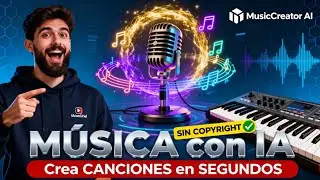 GRATIS: Crea tus propias CANCIONES con IA Sin Copyright (MusicCreator AI Tutorial)