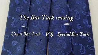 The difference in sewing between Usual Bar Tack and Special Bar Tack
