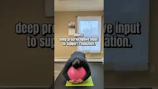 Pediatric OT exercise to support regulation of Moro reflex