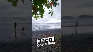 Surf time at the south end of Jaco 💯 #travelvlog #costaricavacation #beach #travel #costarica