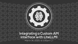 Integrating a Custom API Interface with LiteLLM