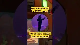 Почувствуйте ВСЁ в КАЖДОЙ игре благодаря технологии bHaptics TactSuit Audio-to-Haptics.