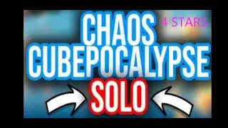 Solo Chaos cubepocalypse (4 stars) (lumberland) (2023) - Roblox Cube Defense