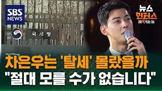 [이슈빡] '엄마 법인'의 실체…차은우, 조직적 탈세? / SBS / 뉴스헌터스
